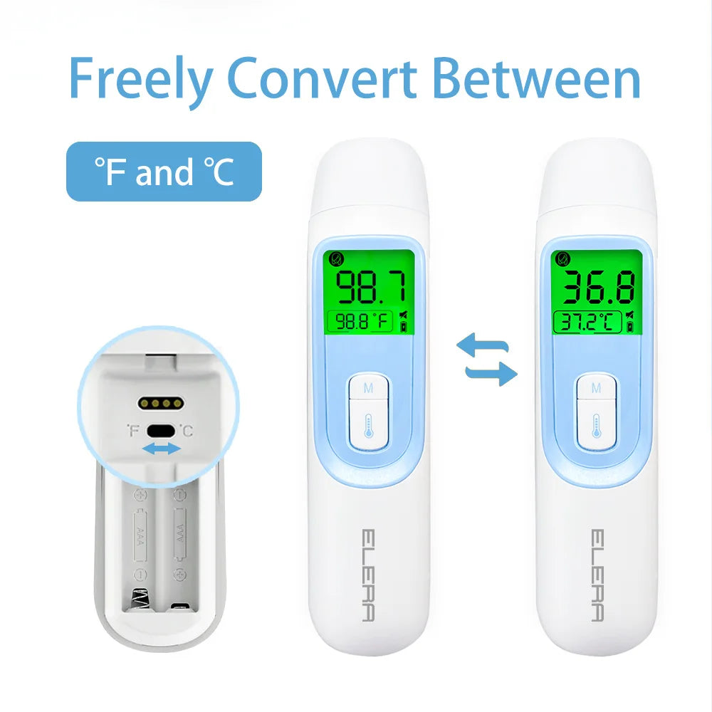 ELERA Digital Ear Thermometer Forehead Non-ContacT
