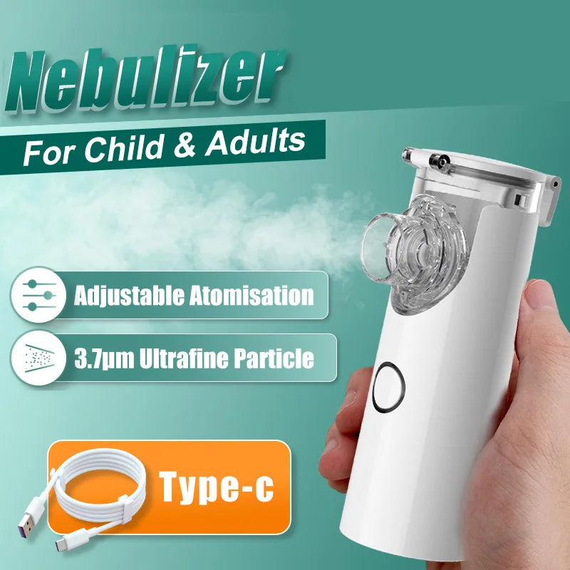Medical Silent Mesh Nebulizer Handheld Asthma