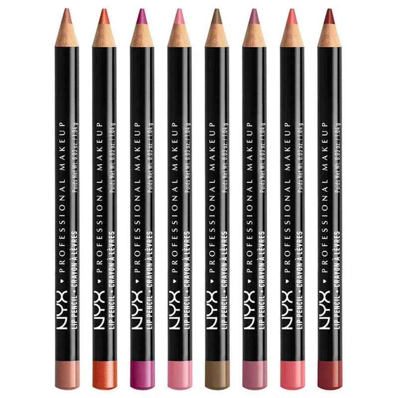 Slim Lip Pencil Long-Lasting Creamy Lip Liner Waterproof