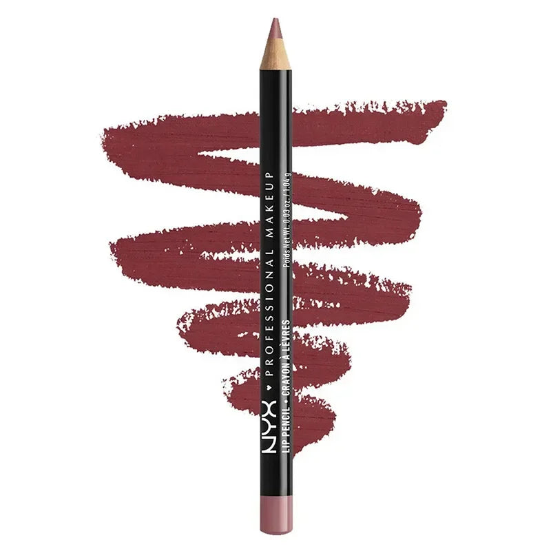 Slim Lip Pencil Long-Lasting Creamy Lip Liner Waterproof