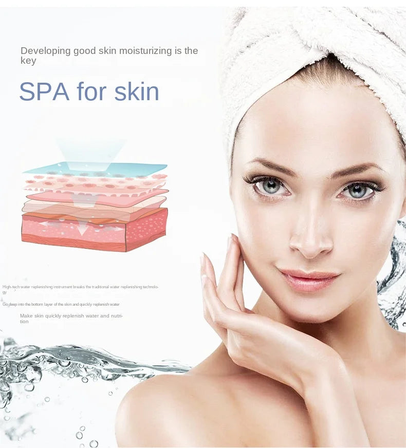 Mini Portable Humidifier Facial Steamer Device Beauty
