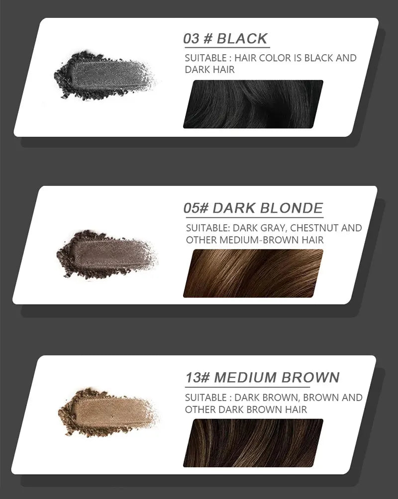 Hair Line Powder Black Root Up Natural Instant