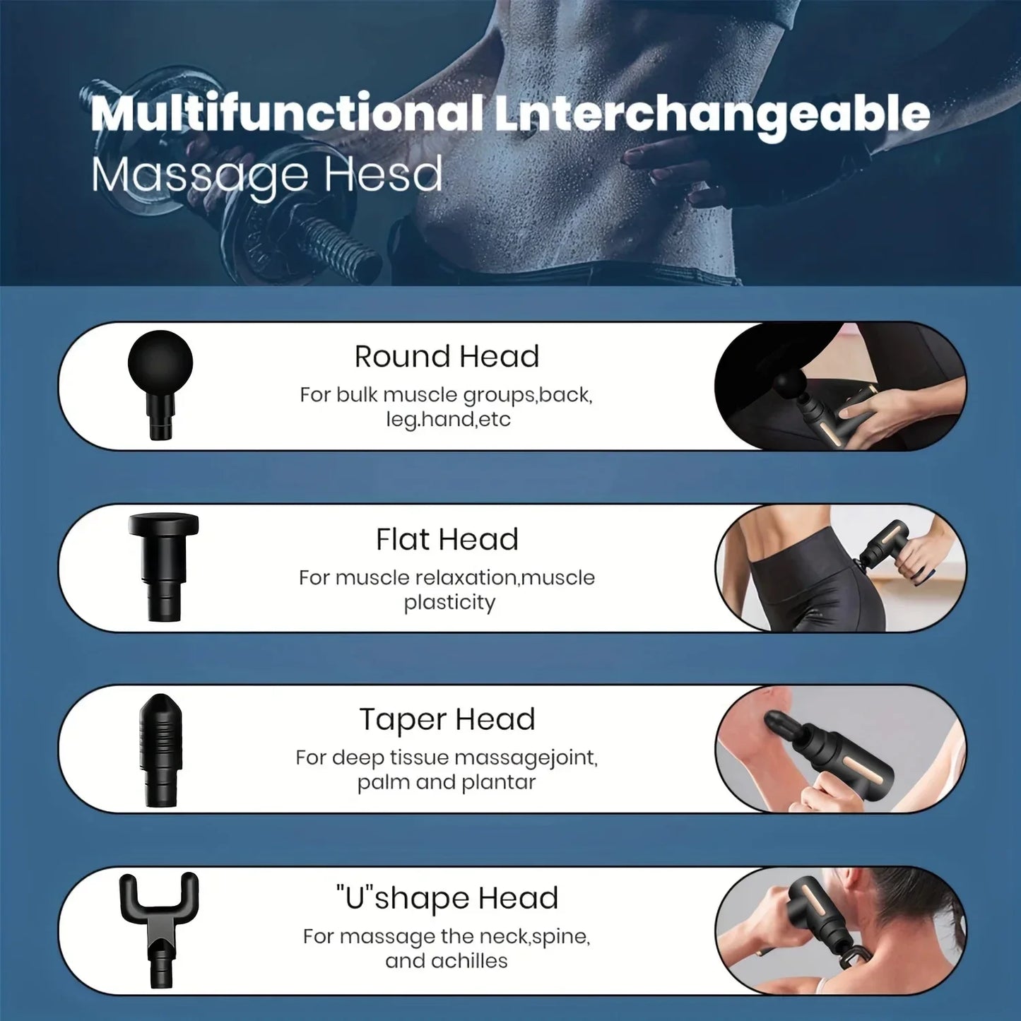 Xiaomi MIJIA Portable Fascial Gun Muscle Massage