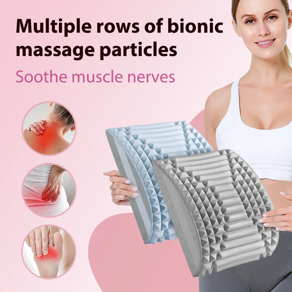 Yoga Fitness Lumbar Back Stretcher Cracker Waist