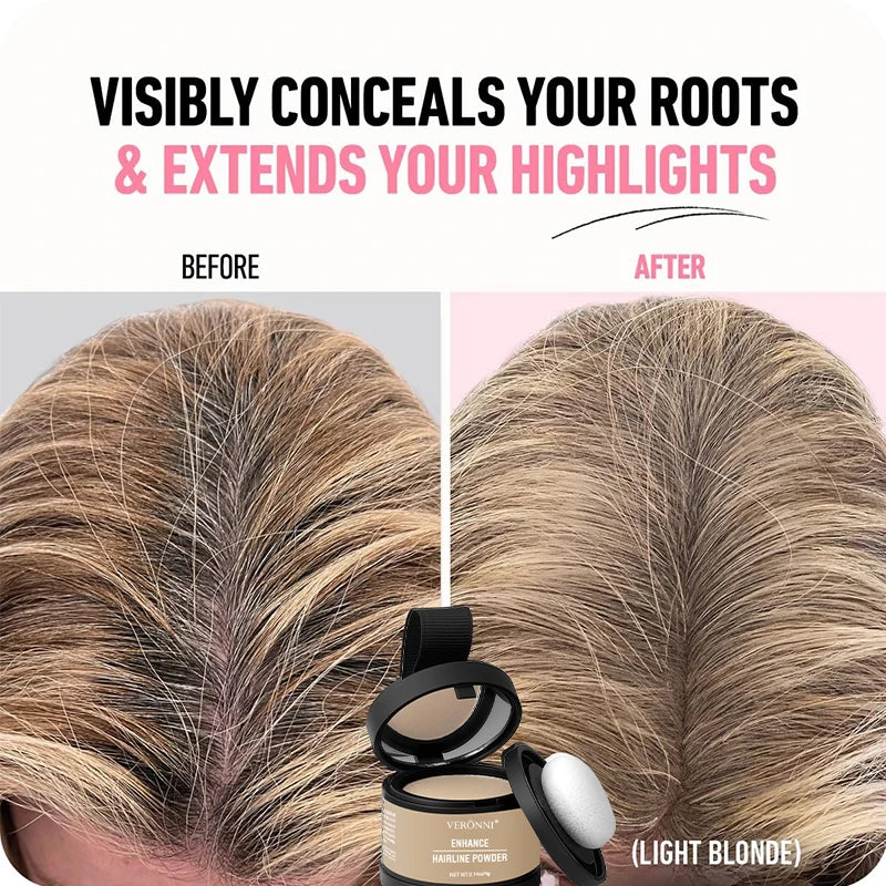 Hair Line Powder Black Root Up Natural Instant