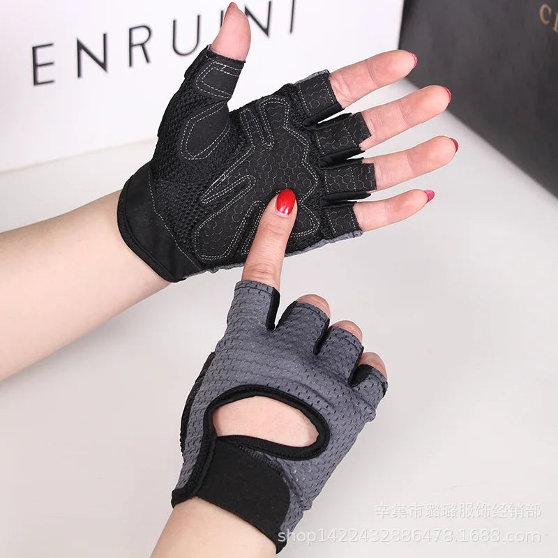 Weightlifting Gloves Women Men Fitness Gym Gloves