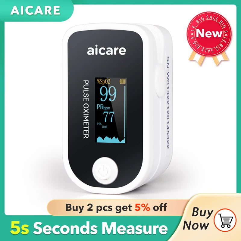 AICARE Medical Digital Oximeter Finger Pulse Pediatric\