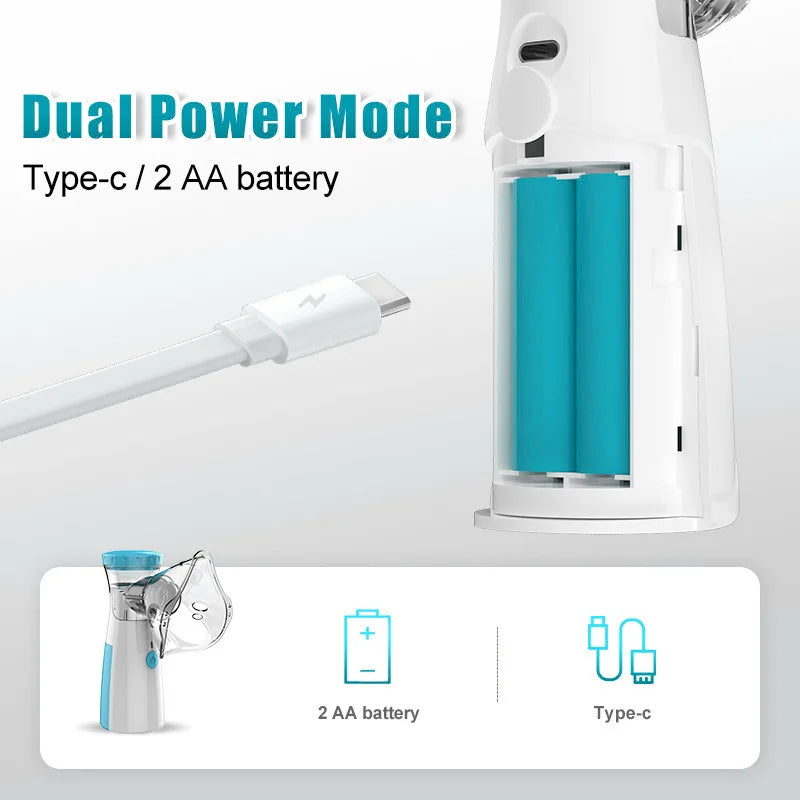 Medical Silent Mesh Nebulizer Handheld Asthma