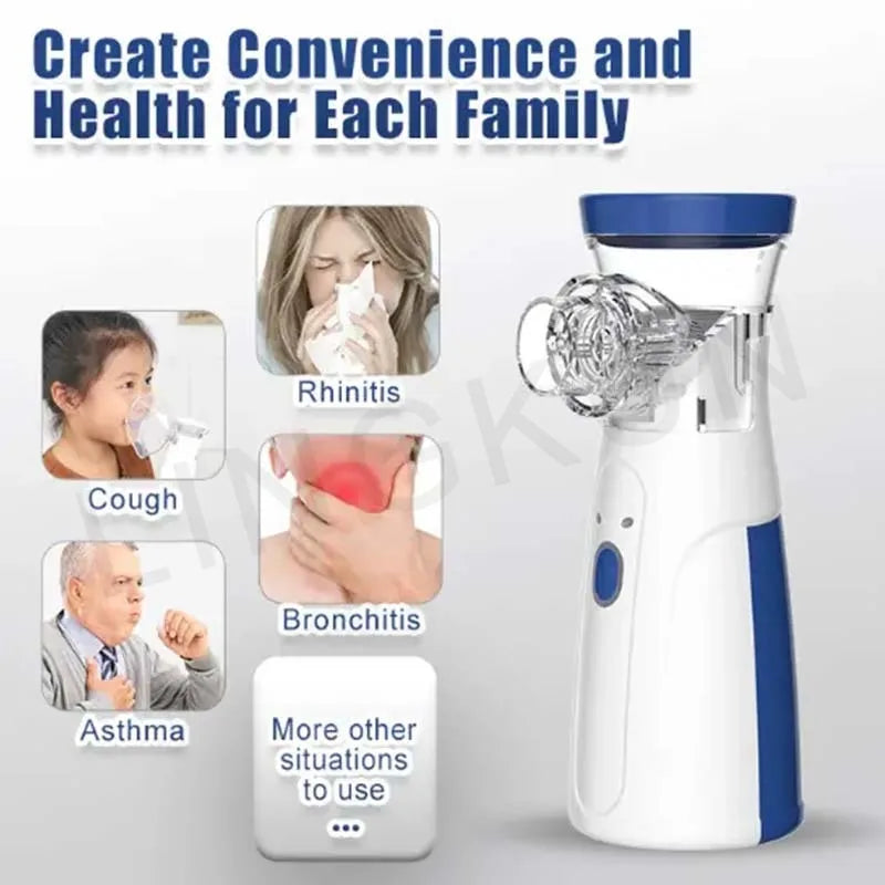 Medical Silent Mesh Nebulizer Handheld Asthma