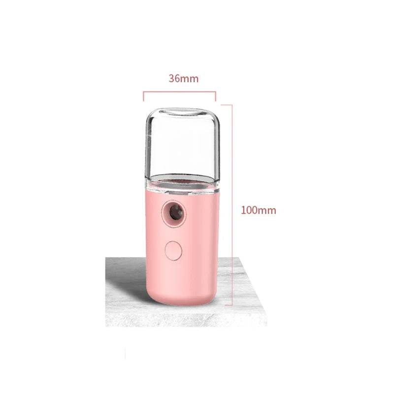 Mini Portable Humidifier Facial Steamer Device Beauty