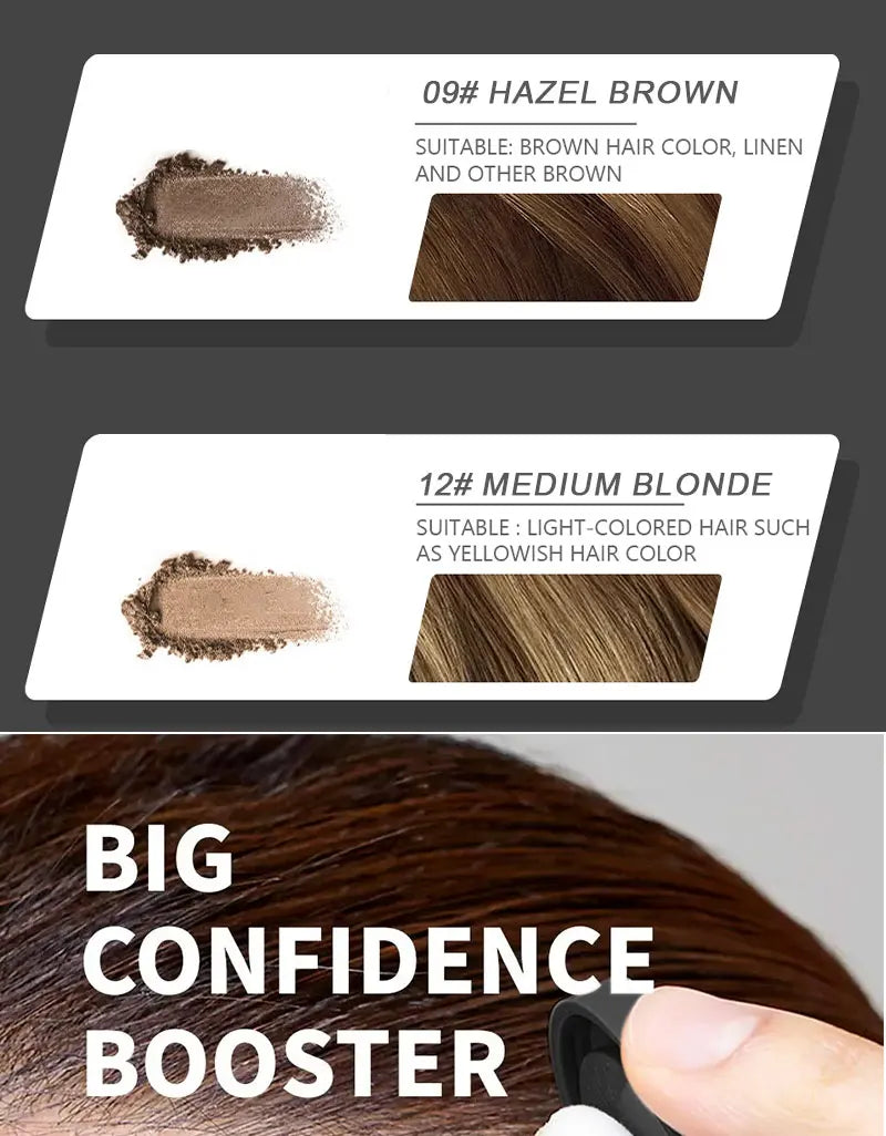 Hair Line Powder Black Root Up Natural Instant