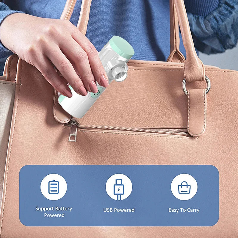 Medical Silent Mesh Nebulizer Handheld Asthma
