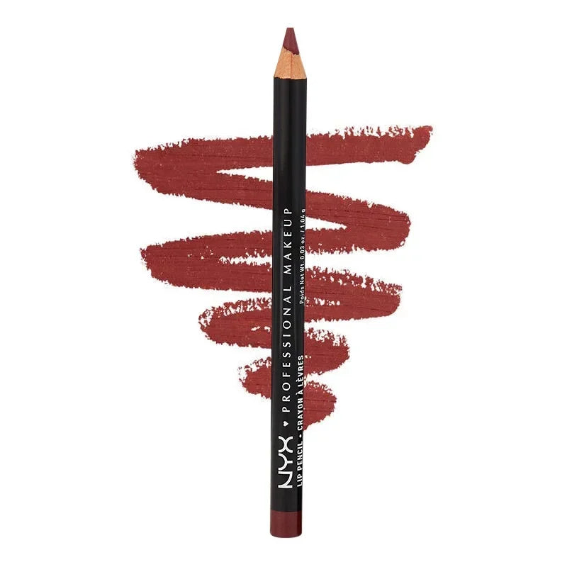 Slim Lip Pencil Long-Lasting Creamy Lip Liner Waterproof
