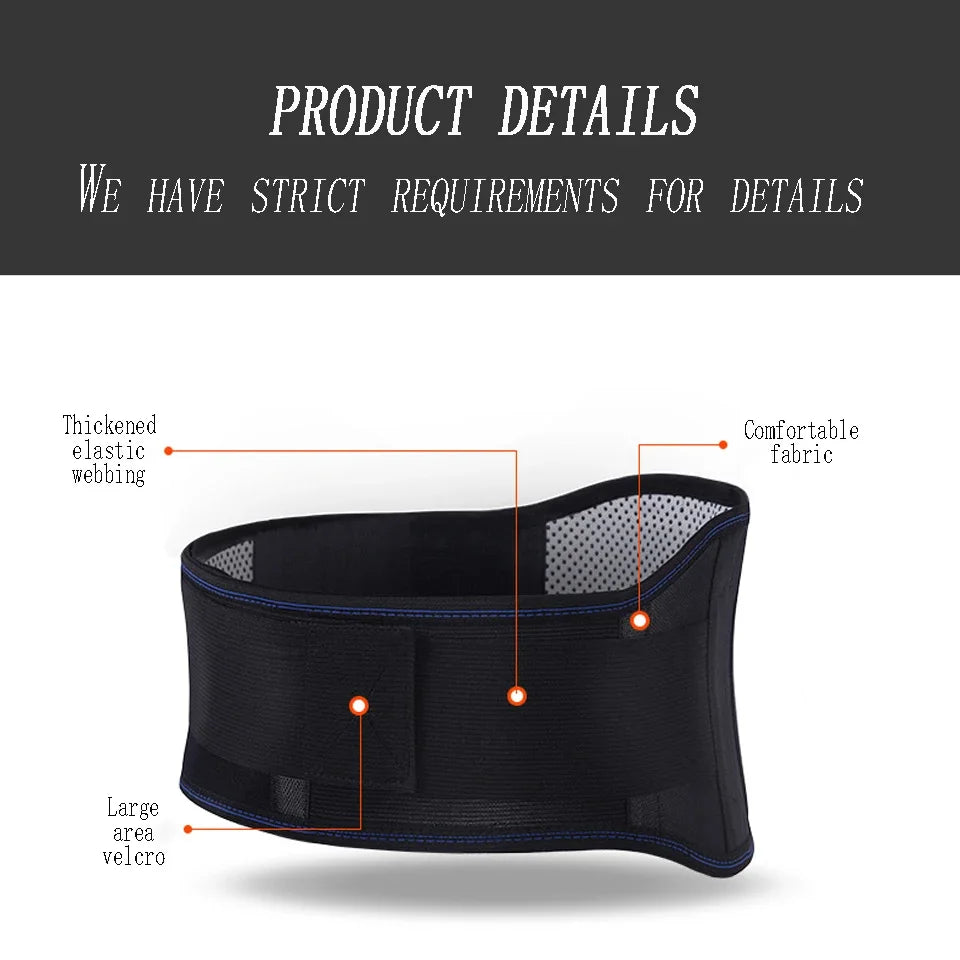 Adjust Tourmaline Self Heating Magnetic Therapy Back