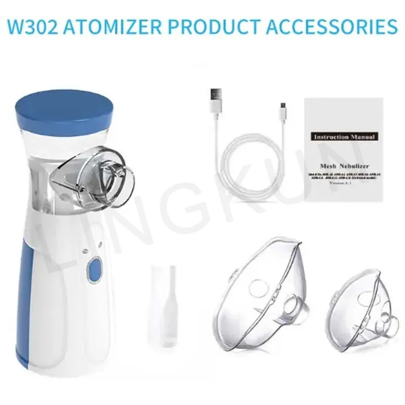 Medical Silent Mesh Nebulizer Handheld Asthma