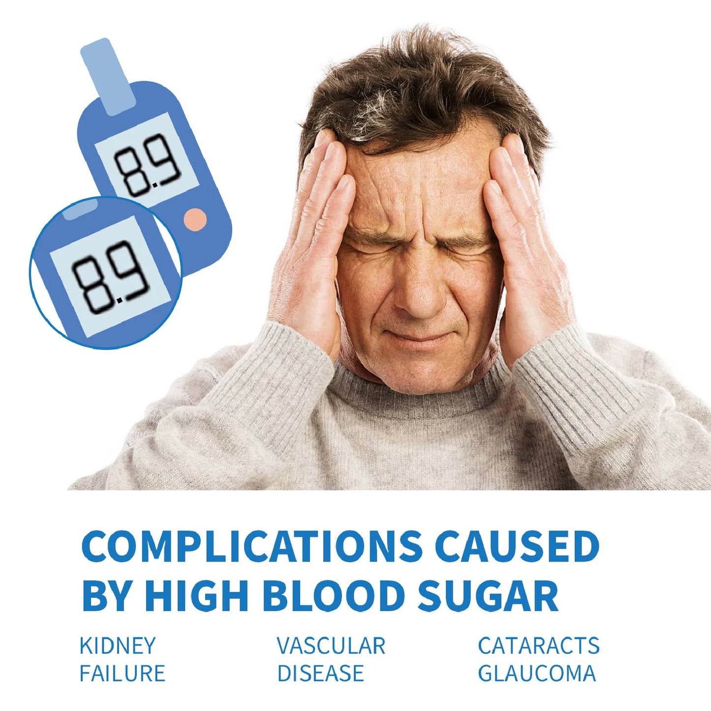 Blood Sugar Control Ring Diabetes Monitor Blood Sugar