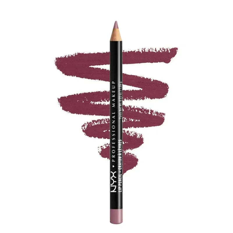 Slim Lip Pencil Long-Lasting Creamy Lip Liner Waterproof