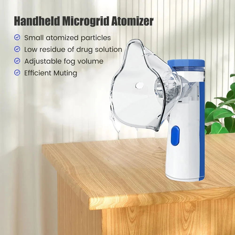 Medical Silent Mesh Nebulizer Handheld Asthma