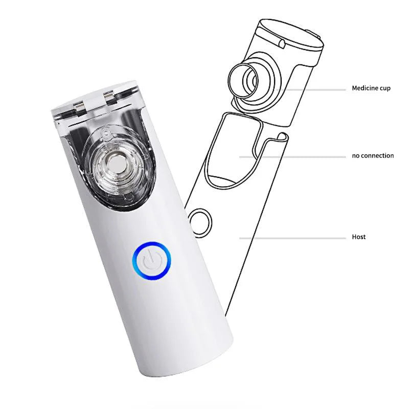 Medical Silent Mesh Nebulizer Handheld Asthma