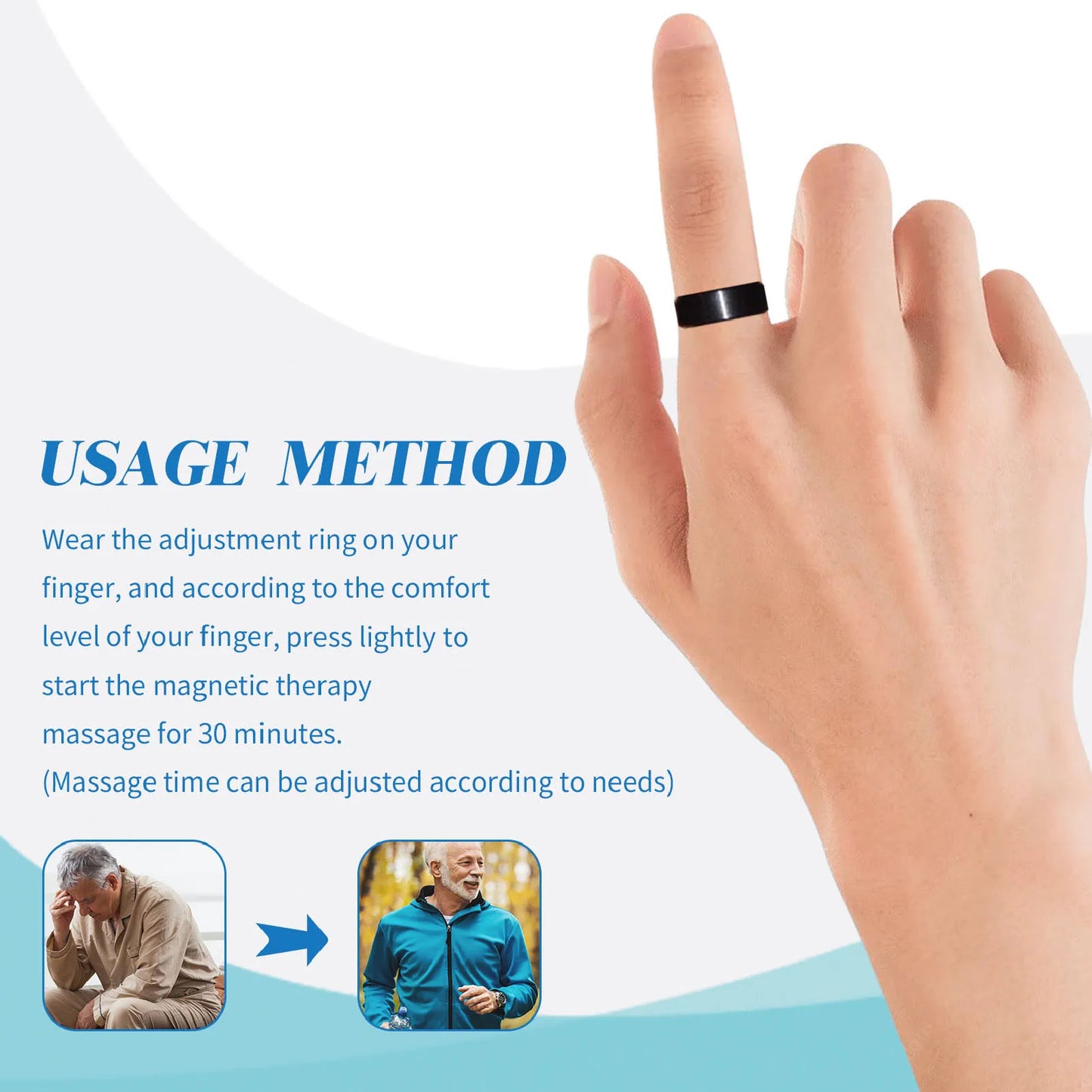 Blood Sugar Control Ring Diabetes Monitor Blood Sugar