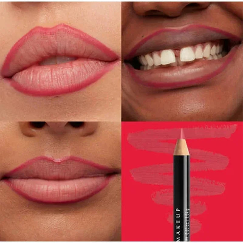 Slim Lip Pencil Long-Lasting Creamy Lip Liner Waterproof