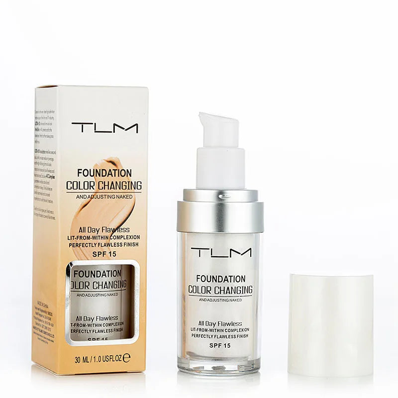 TLM Foundation Magic Color Changing Foundation