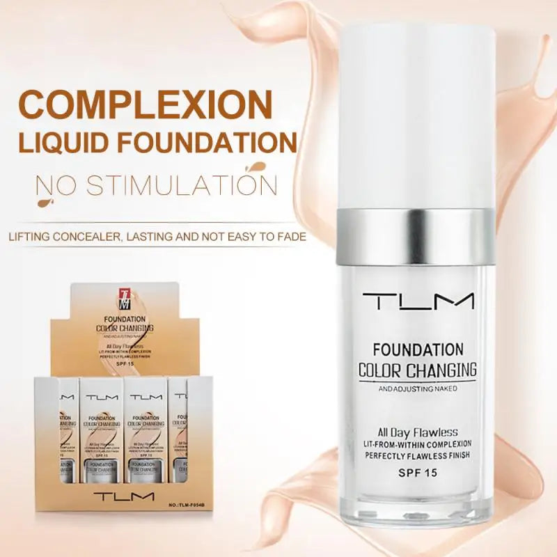 TLM Foundation Magic Color Changing Foundation