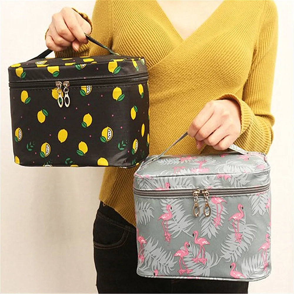 Large Capacity Makeup Bag Women Cosmetics