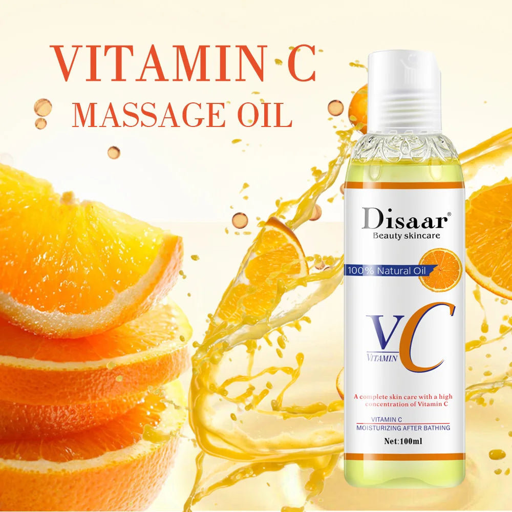 Disaar 100ml Vitamin C Massage Oil Moisturizing