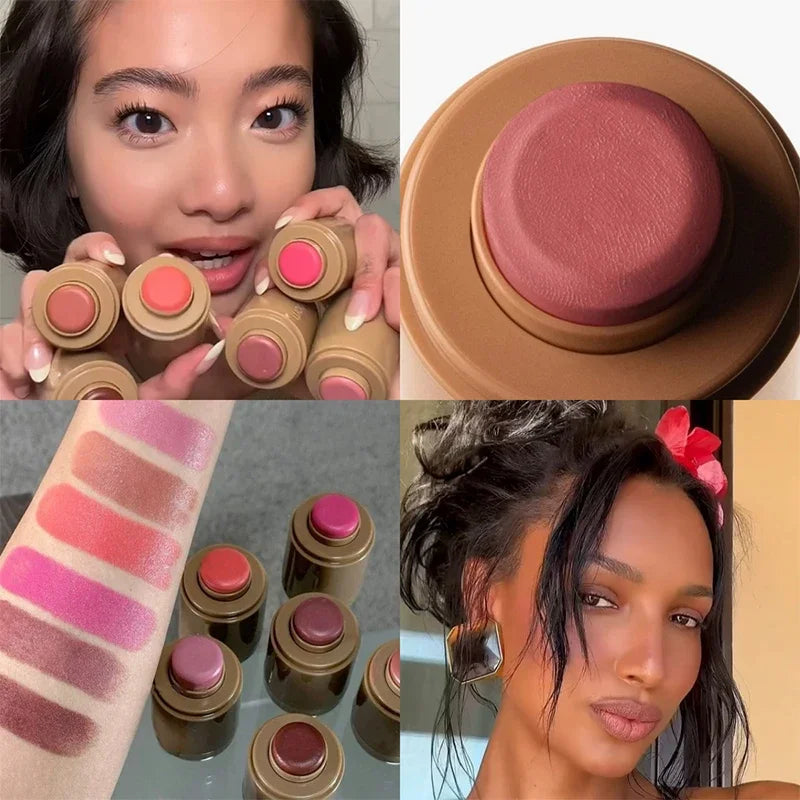 Magic Blush Stick 3-in-1 Cheek Lip Tinted Moistured