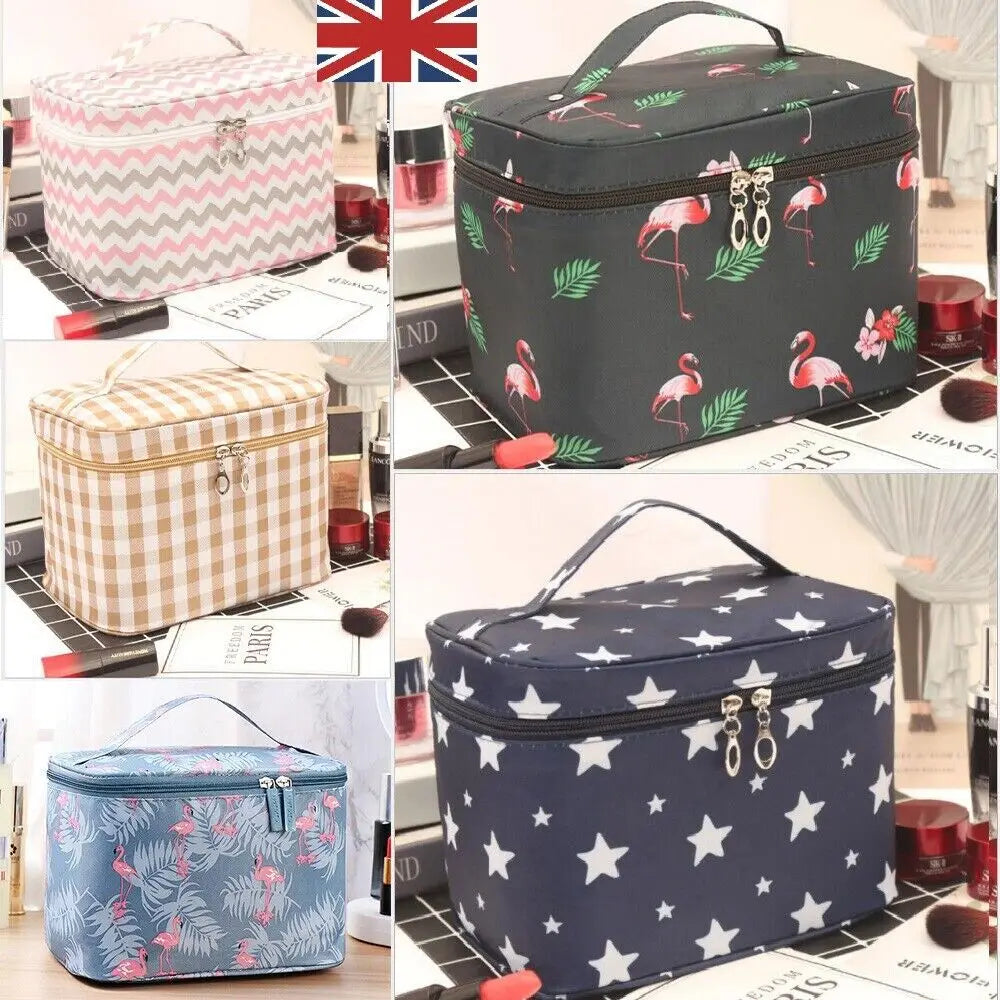 Large Capacity Makeup Bag Women Cosmetics